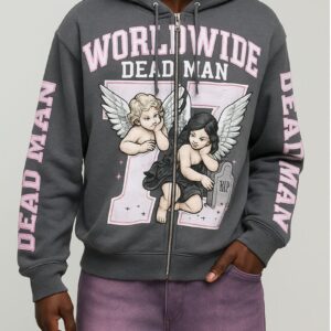 Oversized Boxy Dead Man Hoodie